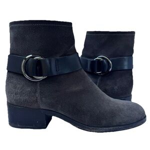 Frye Veronica women’s suede leather boots size 8 buckle